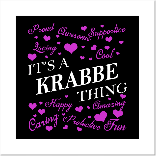 It's a KRABBE Thing Wall Art by YadiraKauffmannkq